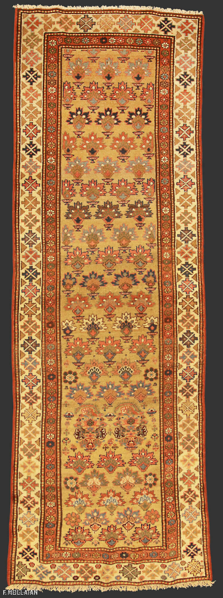 Tapis Couloir Persan Antique Kurdo n°:67562399